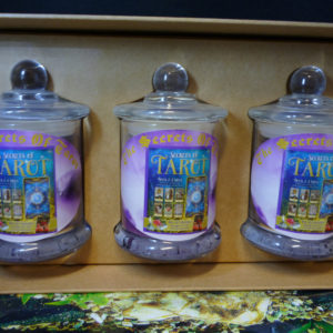 Secrets of Tarot gift box set candles info